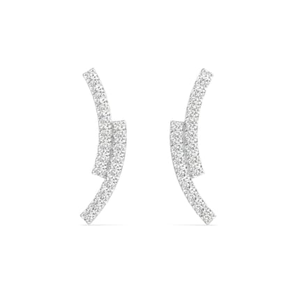 Twin layer Zirconia Climber-Rhodium plated