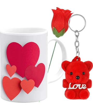 Poorak Ceramic Coffee Mug 1 Pcs 330 mL