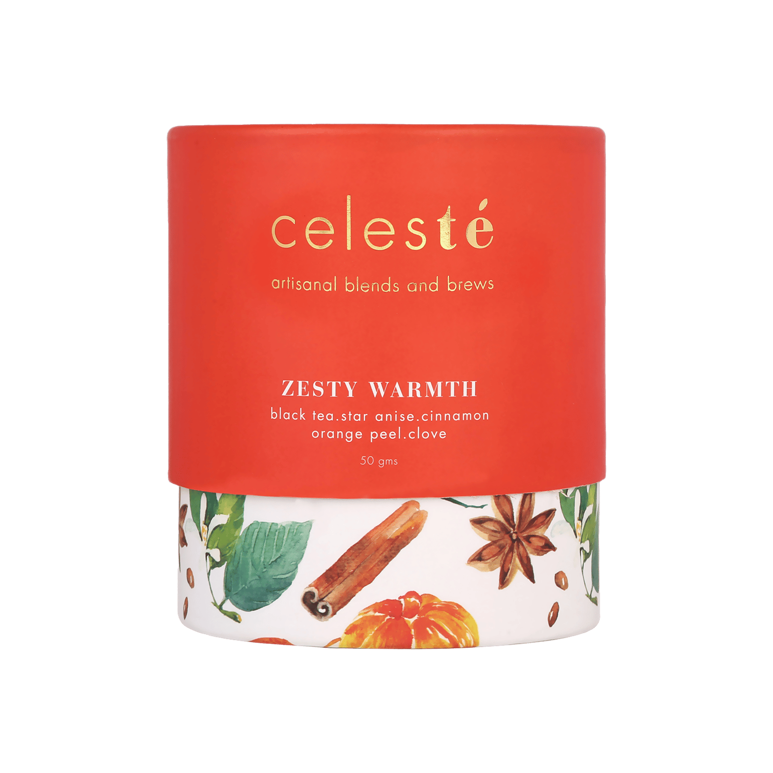 Orange Spice Tea | Zesty Warmth-Loose Leaf (50gm) (20 to 22 Cups)