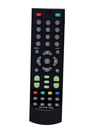 Set Top Box Remote, Compatible with Ssdn Set Top Box Remote Control-Old Remote Functions Must Be Exactly Same (Color Multicolor)