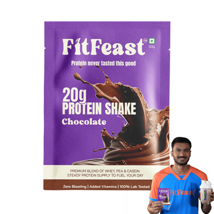 Protein Powder - Chocolate (50g)-Pack of 1 <br> (50gms)