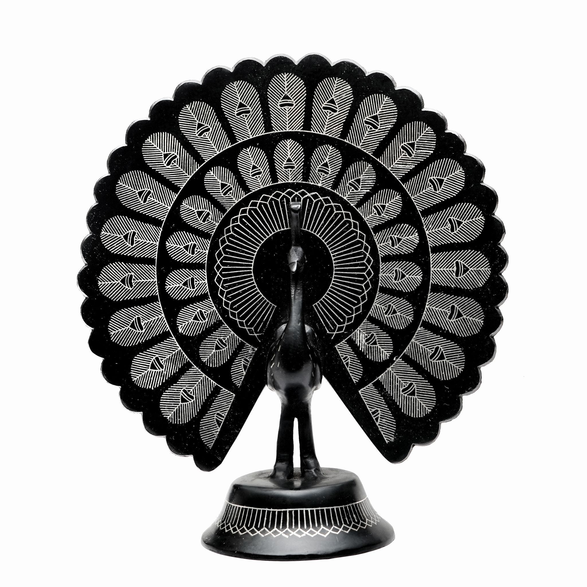 Bidri Work  Phank Peacock  (1SMTDCOKA07917)