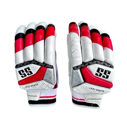 SS Super Test Batting Gloves (Size - MENS) by Total Sporting And Fitness Solutions Pvt Ltd