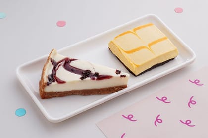 Mango Cheesecake & Blueberry Cheesecake (Box Of 2)