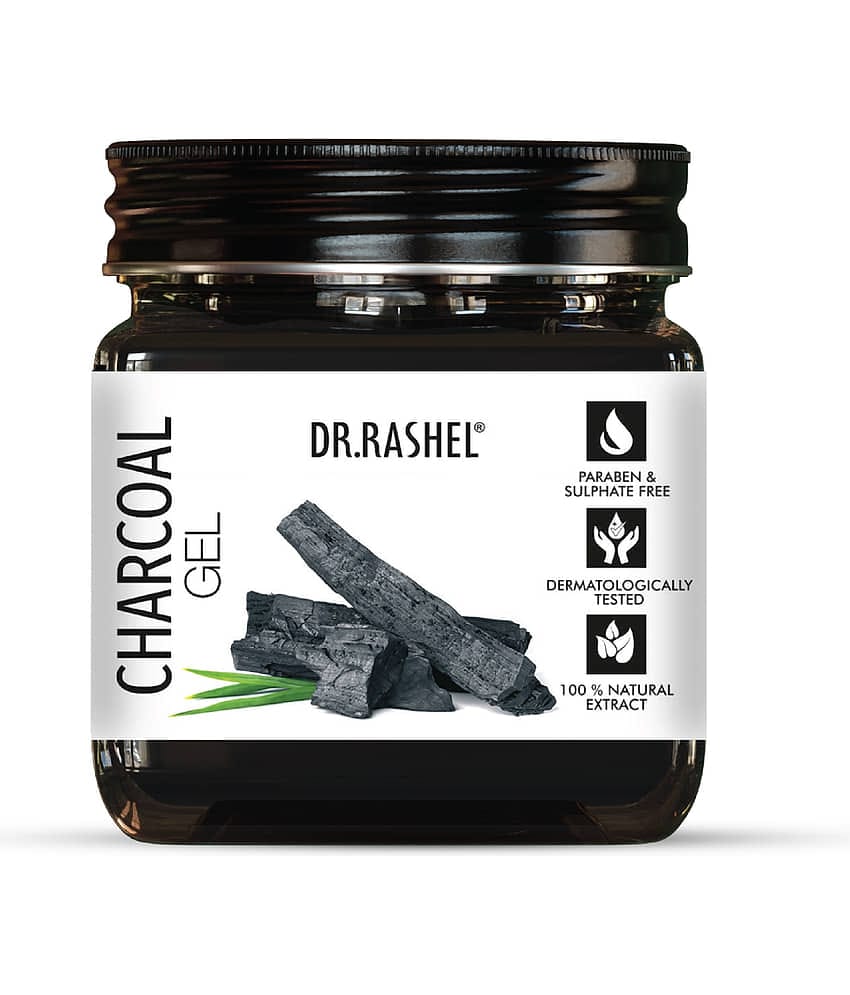 DR.RASHEL Charcoal Gel for reducing pigmentation Suits All Skin Types (380 ml) Pack of 1