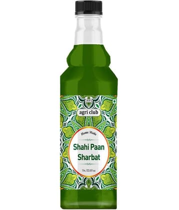 AGRI CLUB Shahi Paan Sharbat 1 L