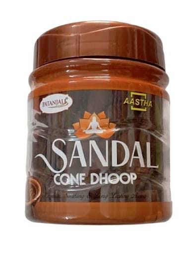 AASTHA SANDAL CONE DHOOP 200GM