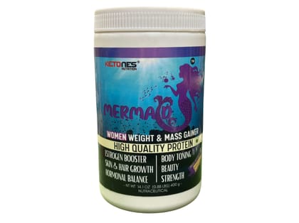 Ketones Nutrition Mermaid | Women's Weight & Mass Gainer Ketones Nutrition Mermaid | Women's Weight & Mass Gainer