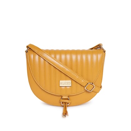 Half Moon Vegan Sling (M)-Mustard