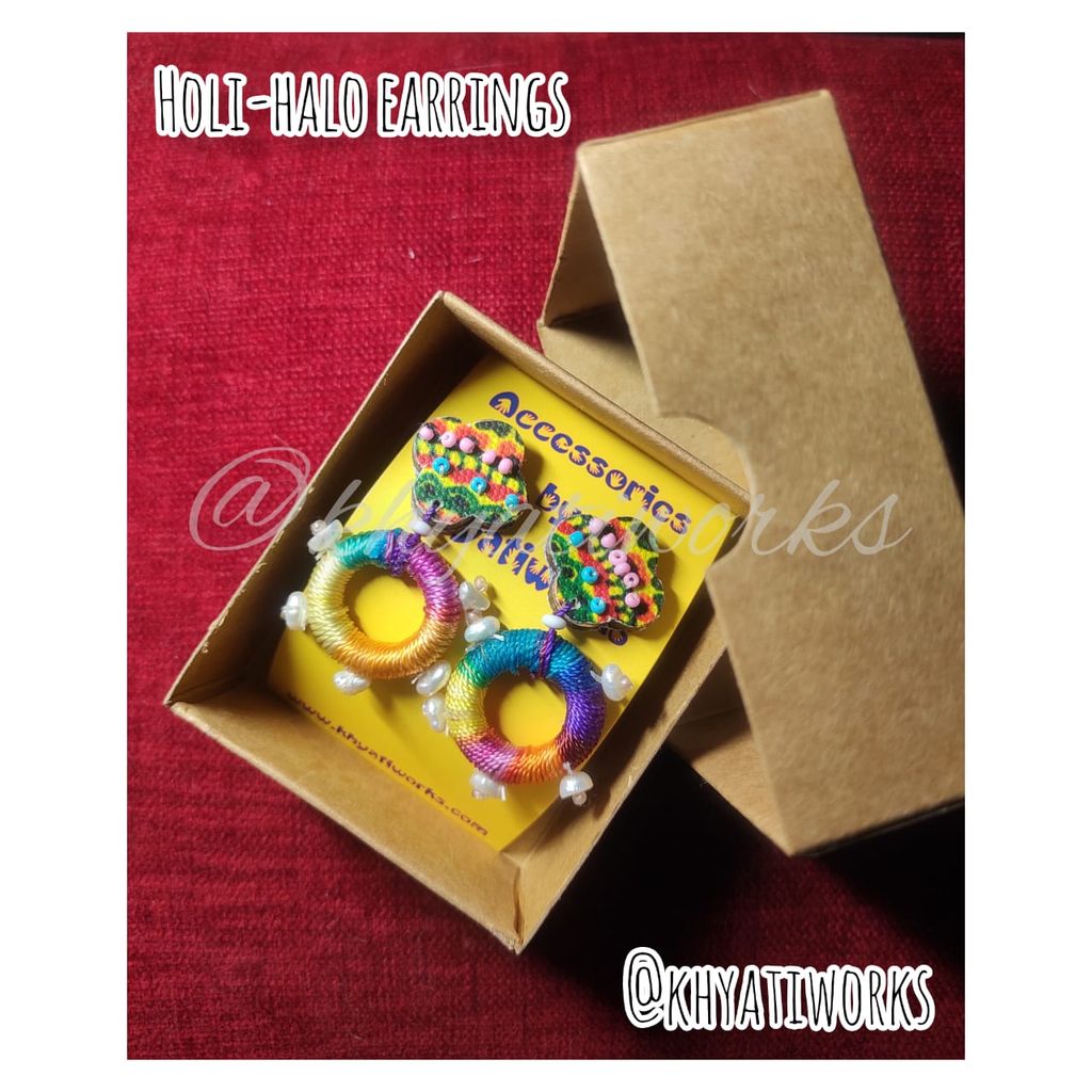 Holi Halo Earrings