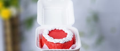 Red Velvet Bento Cake