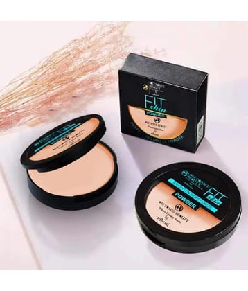 Adbeni Fit Skin Perfecting Matte Compact Powder 12gm, Seamless Blurring, Shine Control (Shade-02)