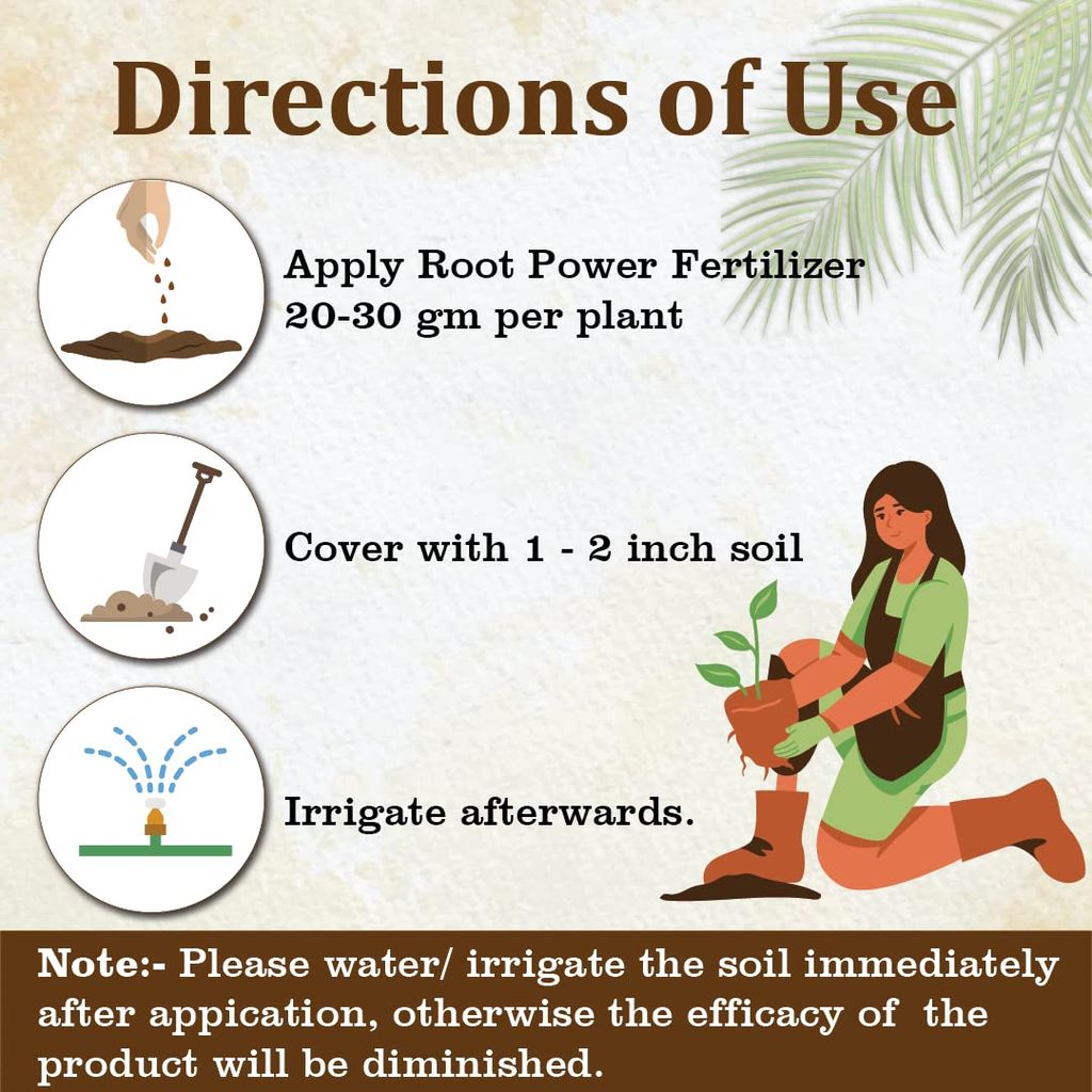 Garden Genie Root Power VAM Mycorrhiza Biofertilizer 800g - Root Stimulant Growth Booster and Development Fertilizer for Plants, Granules