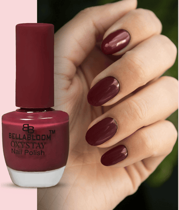 BELLABLOOM Brown Glossy Nail Polish 10 ( Pack of 1 )