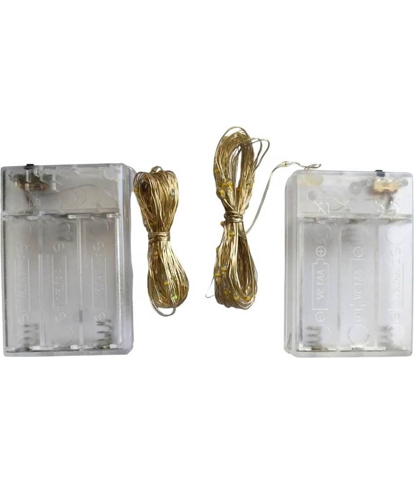 THRIFTKART - Multicolor 5Mtr String Light ( Pack of 2 )