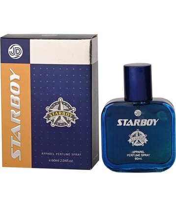 JD INTERNATIONAL STAR BOY BLUE Apparel Perfume For Men & Women Perfume 60 ml (Pack of 1)