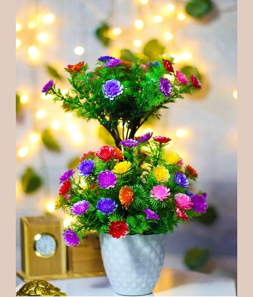 zonezer - Multicolor Sunflower Artificial Flower ( Pack of 1 )