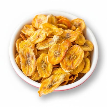 Crispy Banana Chips - 500 gm - One container of banana chips