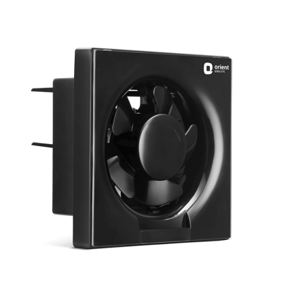 Ventilator DX 250mm Exhaust Fan for Kitchen - Black