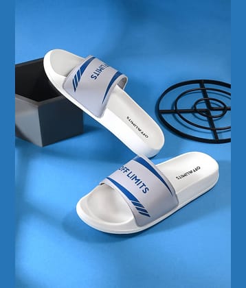 OFF LIMITS Light Grey Men's Slide Flip Flop