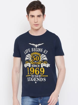LIFE-BEGINS-AT-50-S / Navy Blue