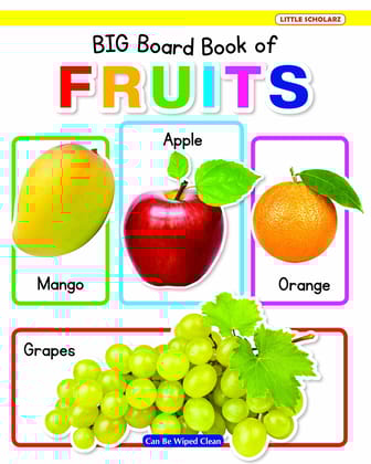 New Big Board Book of Fruits [Board book] [Jul 01, 2024] LS Editorial Team