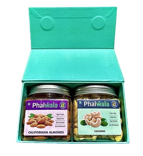 Cashews &  Almonds 400 Gms Gift Box of 2