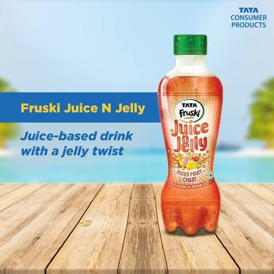 Tata Frusky Juice N Jelly Mixed Fruit Chaat - 200 ml