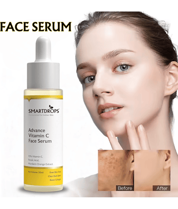 Smartdrops Face Serum Vitamin C Daily Care For All Skin Type ( Pack of 1 )