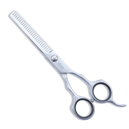 Vega Professional Silver Ice 28 Thinning Silver line Hairdressing Scissor(VPVSC-28)
