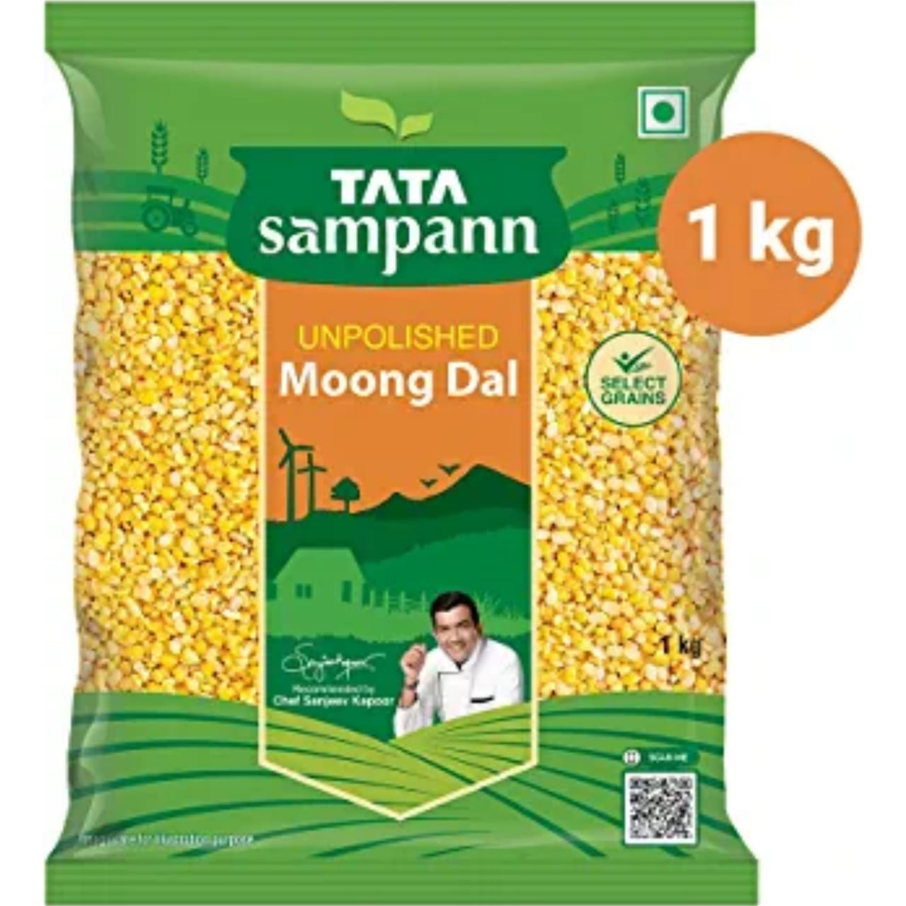 Tata sampann unpolished moong dal