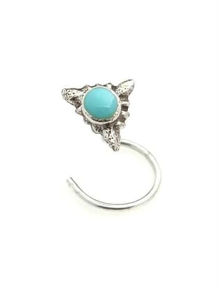 Enamel Triangle Wire Nose pin