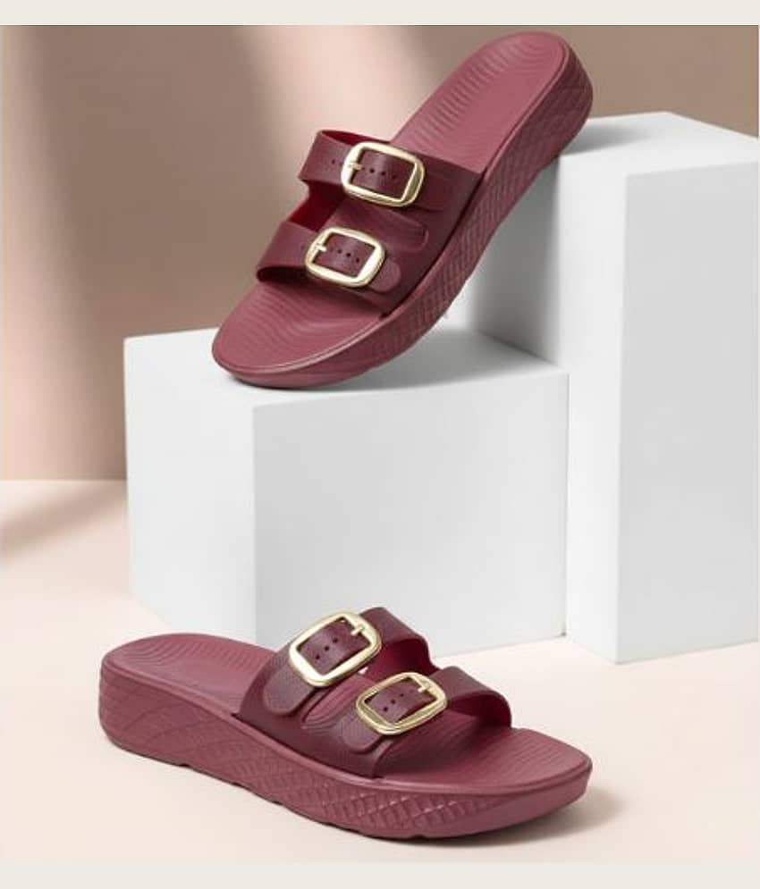 ZOOMBIE Red Women's Slide Flip Flop