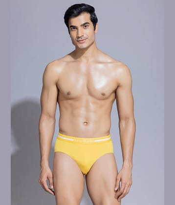 John Players Yellow John Players Briefs Cotton Men's Briefs ( Pack of 1 )