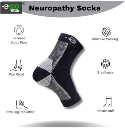 3_Pair Set Unisex Casual Cotton Printed Ankle Length Support Socks (Multicolor)-PID63423