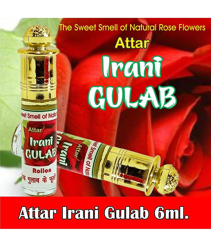 INDRA SUGANDH BHANDAR Attar Irani Gulab 6ml Rollon Pack