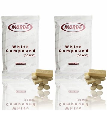Morde White Chocolate Compound Slab (CO-W33) Milk Chocolate 400 g