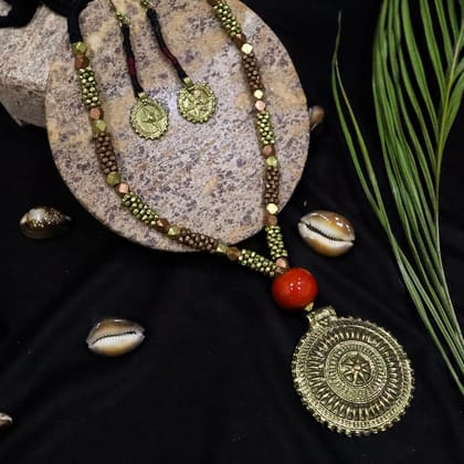 Tribal Jewellery Necklace With Earrings