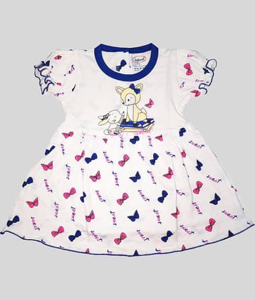 INFANT Pack of 1 Baby Girls Cotton Frock ( Red )