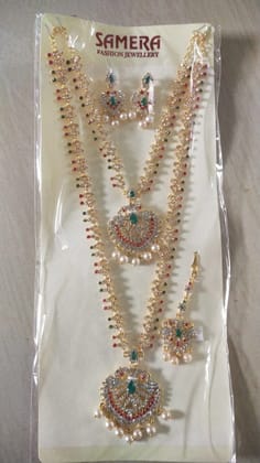 Maheswari Imitation Jewelry Set