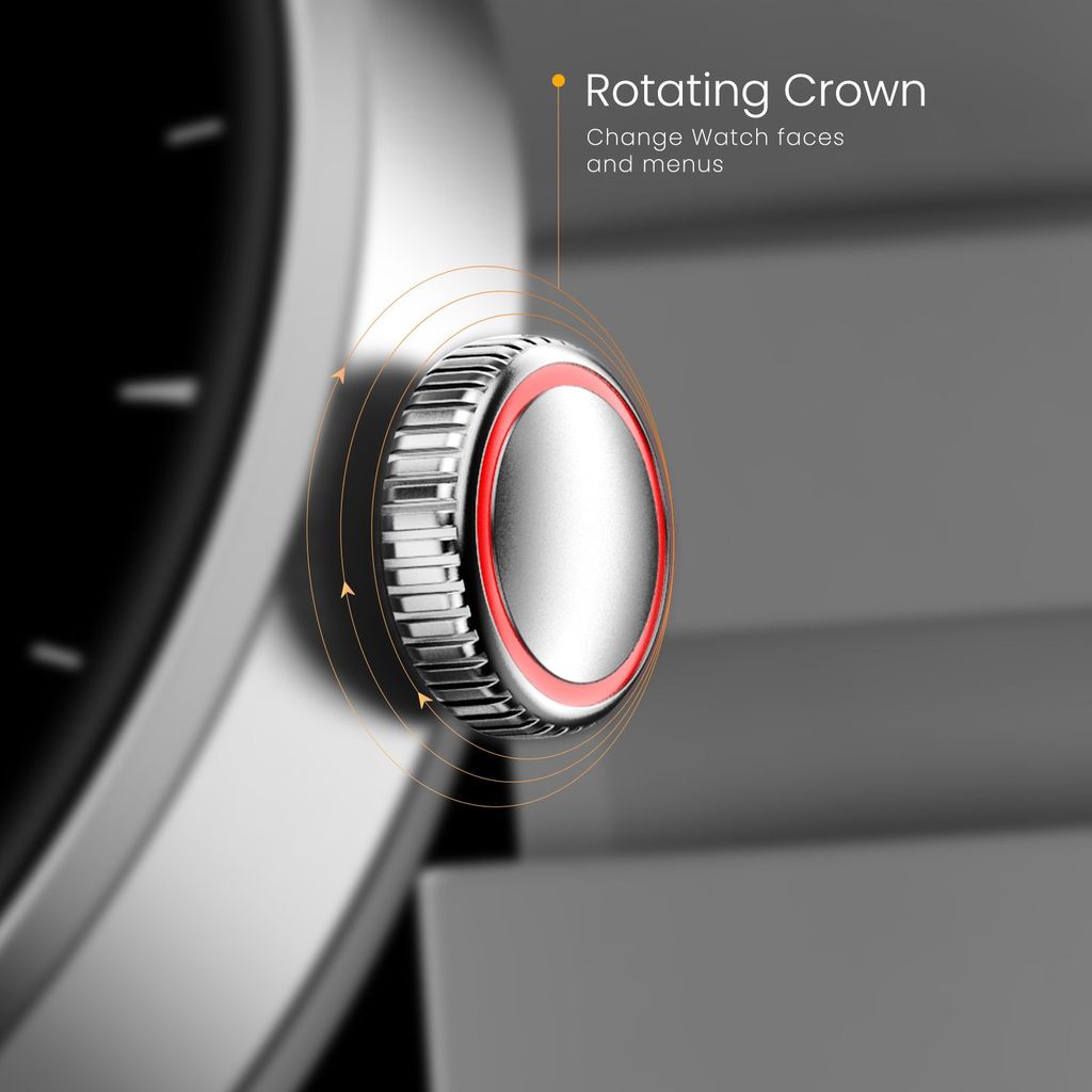 CELLECOR E2 Hype 1.50" (38.1mm) HD IPS Display Smart Watch, 500 Nits, 60Hz Refresh Rate, Bluetooth Calling, AI generated Watch Faces, 100+ Sports Modes, Health Suite, Voice Assistance (Silver-Grey)