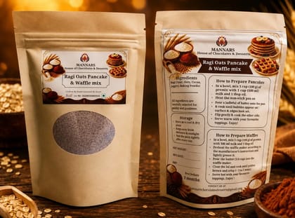 Ragi Oats Pancake & Waffle premix (125 gms