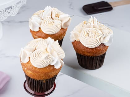 Caramel cupcakes