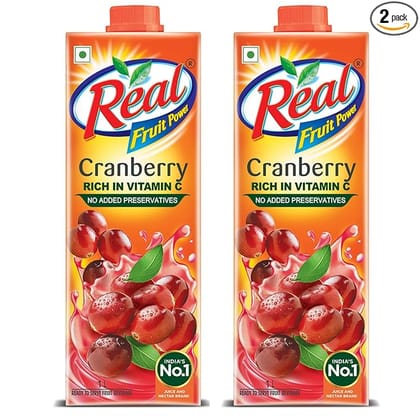 Real cranberry juice 1 L