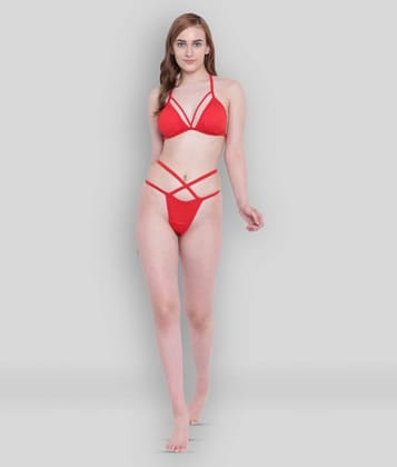 La Intimo Polyester Thongs - L
