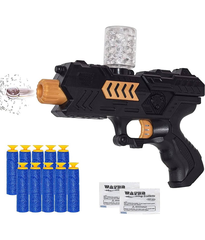 Toy Cloud 2 in 1 Force Blaster Toy Gun with Jelly Shots with 10 Soft Foam Dart Bullets