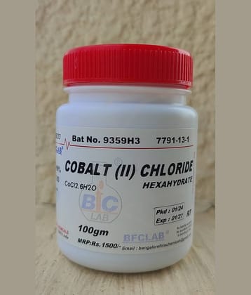 COBALT (II) CHLORIDE LR - 100gm