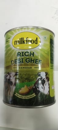 Milkfood Rich Desi ghee Danedar tin 