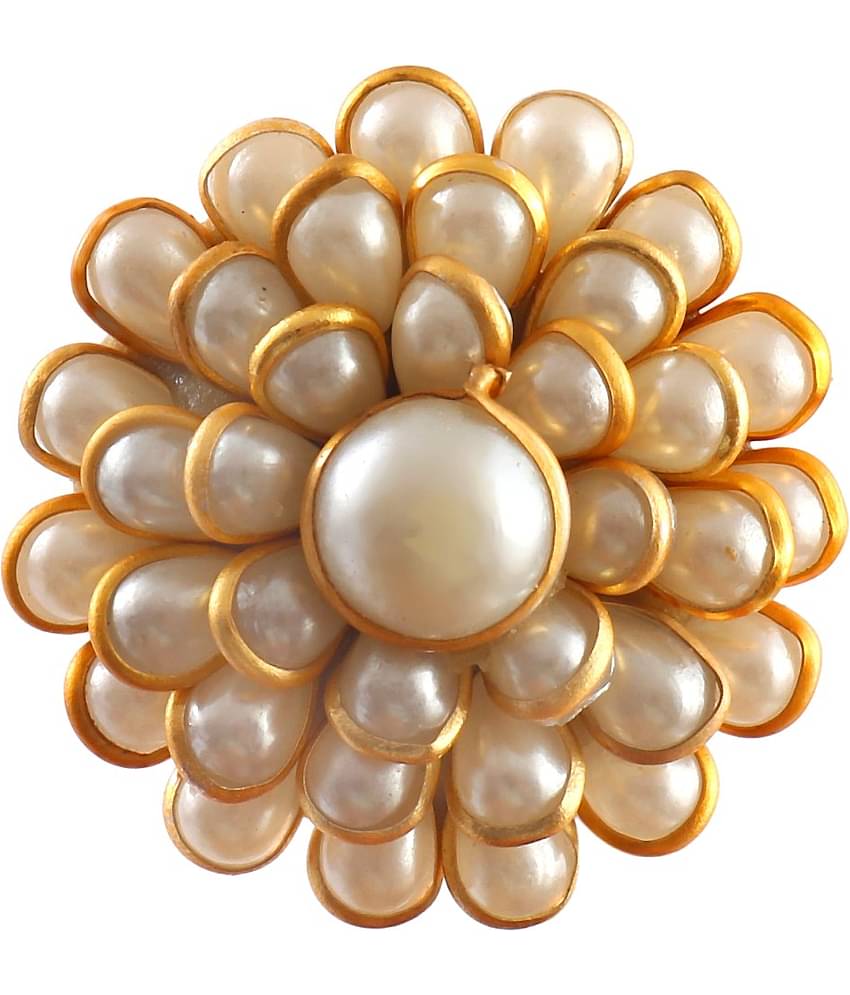 Jewar Mandi - White Rings ( Pack of 1 )