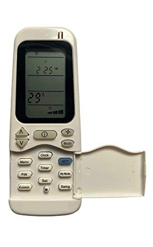 Ehop Remote Model no 40, Compatible for Hitachi Window/Split AC with kaimin Function Remote